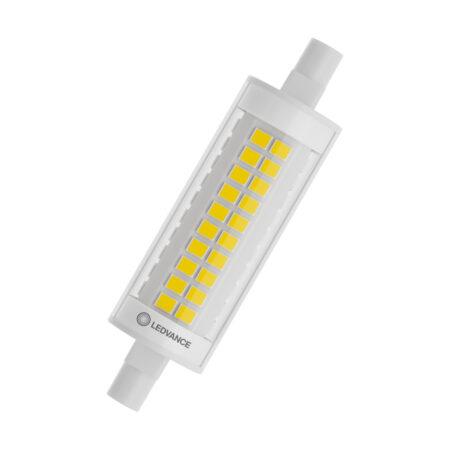 9,5W LED lemputė SLIM LINE, R7s, skaidri, 300°, 2700K, dimeriuojama