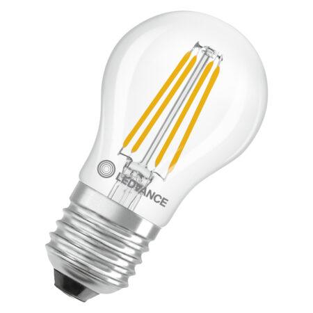 5,9W LED lemputė CLASSIC P, E27, skaidri, 300°, 2700K