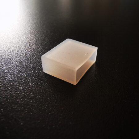 Hermetiniai LED juostos užbaigimai FE-08 T-Shape 8mm, be skylių