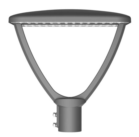 29/25/20/15W LED gatvės šviestuvas URBAN LANTERN, pilkas, 2200/2700K, 135x85°, IP66