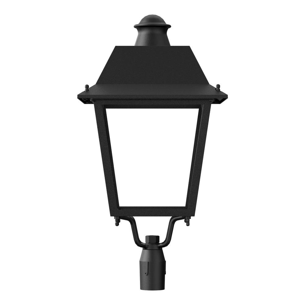 40W LED gatvės šviestuvas URBAN VILLA, juodas, 2200K, 60x120°, IP66