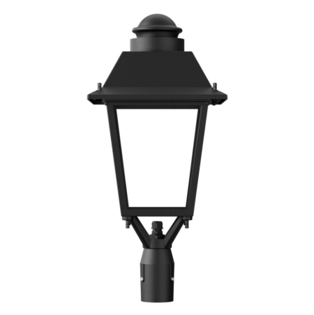 40W LED gatvės šviestuvas URBAN VILLA COMPACT, juodas, 4000K, 45x140°, IP66