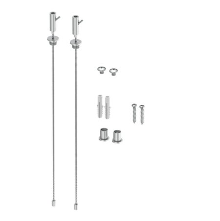 LED linijinio šviestuvo OFFICE LINEAR pakabinimo rinkinys