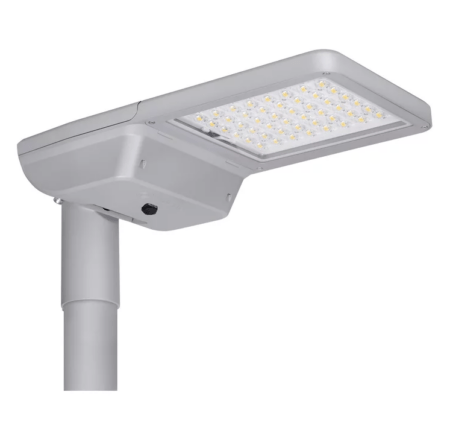90W LED gatvės šviestuvas FLEX MEDIUM ZHAGA TOP&BOTTOM, baltas, 4000K, DALI, 150x75°