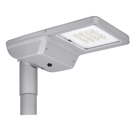 36W LED gatvės šviestuvas FLEX SMALL ZHAGA TOP&BOTTOM, baltas, 4000K, DALI, 160x70°