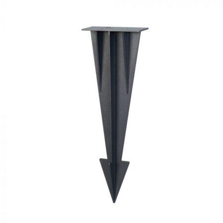 Sodo šviestuvo smaigas, juodas, 274mm