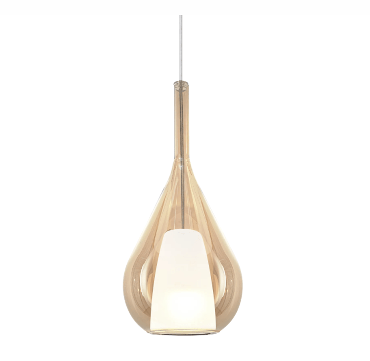Pakabinamas šviestuvas KALIQUE SP1-3 D18, E27, gintaro sp., 360058