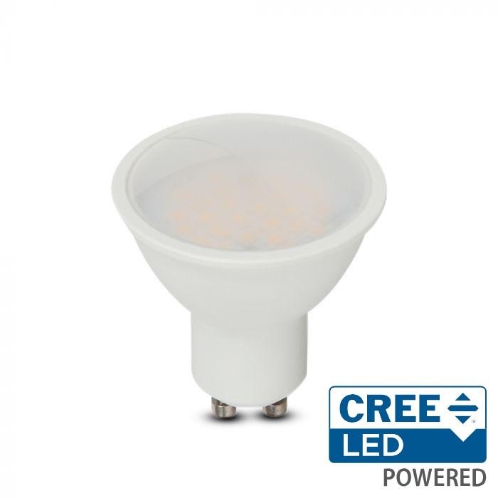 10W LED lemputė, GU10, 100°, 6500K, CREE LED chip