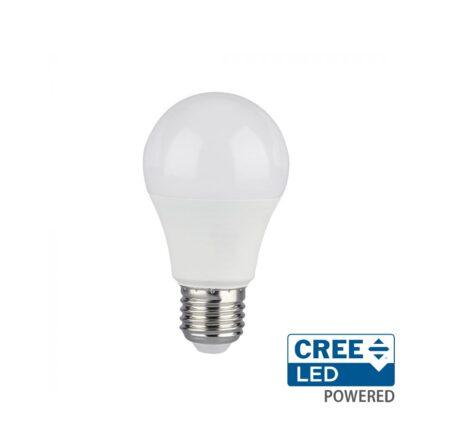 8,5W LED lemputė, E27, A60, 3000K, 200°, CREE LED chip