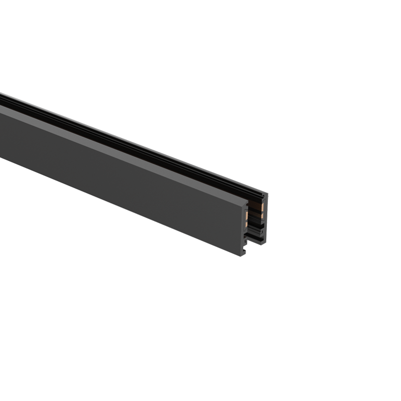 Paviršinis magnetinės sistemos ZAMBELIS MAGNETIC 6MM bėgelis, 24V, juodas, 2m, 25230