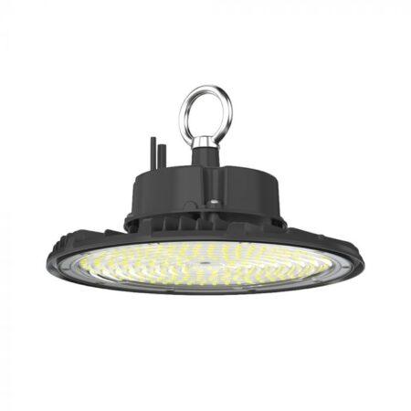 100W LED UFO sandėlio šviestuvas, juodas, 4000K
