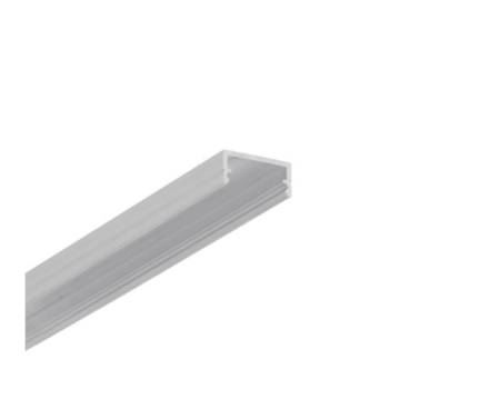 LED juostos profilis BEGTON12, neanoduotas aliuminis, 4m