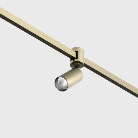 4W LED šviestuvas AIR TUB S A į magnetinę sistemą AIR TRACK S, žalvario sp., 3000K