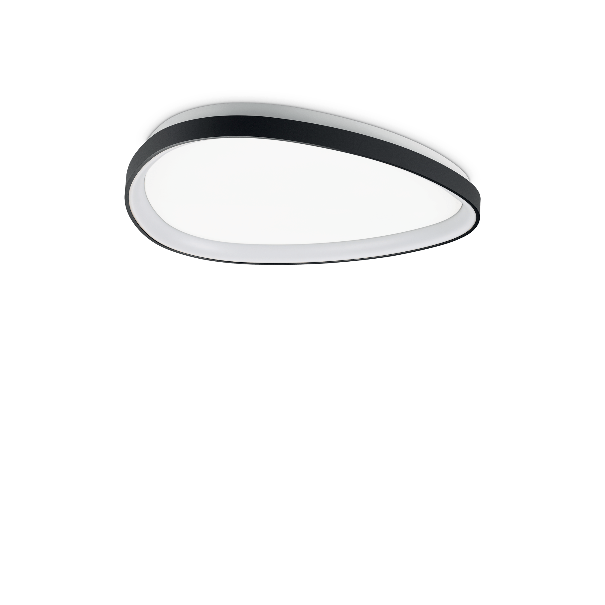 30W LED lubinis šviestuvas GEMINI, juodas, 4000K, 372075