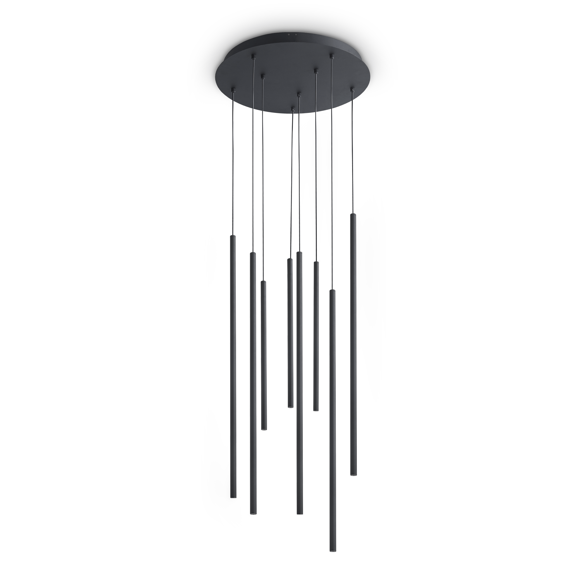 16W LED pakabinamas šviestuvas LOOK, juodas, 3000K, 371177