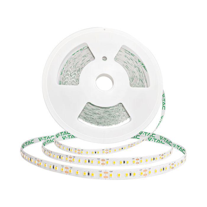 8W/m LED juosta, 4000K, 120 LED/m, 24V, IP20, 20m ritė