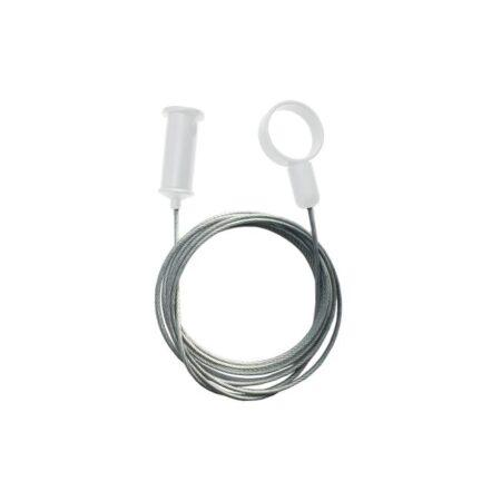 Šviečiančio kabelio XLOOP 25MM pakabinimo elementas, baltas