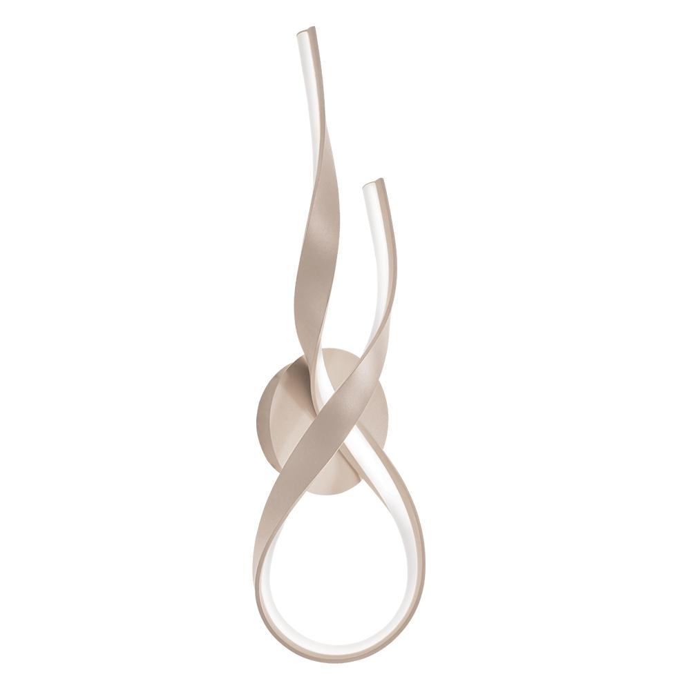 21W LED sieninis šviestuvas RIBBON, smėlio sp., 3000K, 4347900