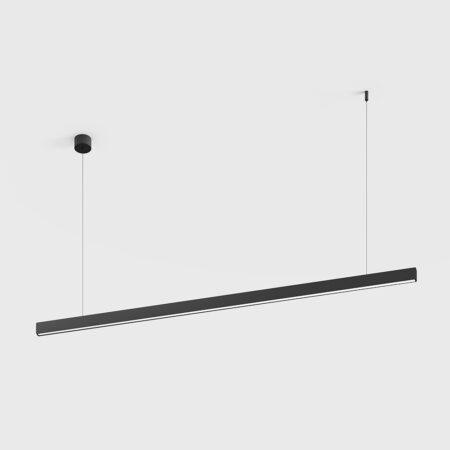 25W LED pakabinamas linijinis šviestuvas PRISMA LINE, juodas, 3000K, 40°