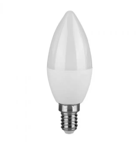 3,7W LED lemputė E14, žvakės formos, 3000K