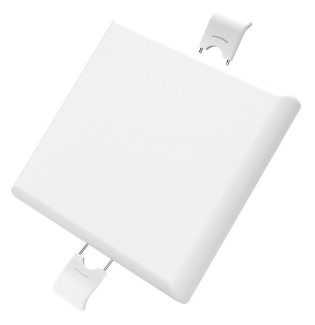 24W įleidžiama panelė FRAMELESS, 6000K, kvadratinė, balta