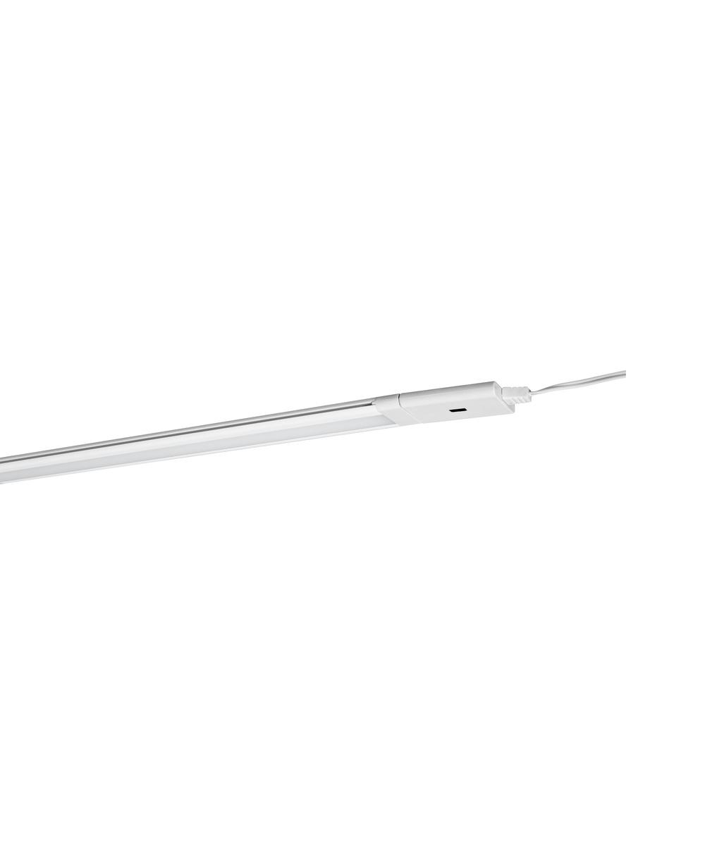 18W LED linijinis šviestuvas CABINET SLIM, baltas, 3000K, dimeriuojamas, su judesio davikliu