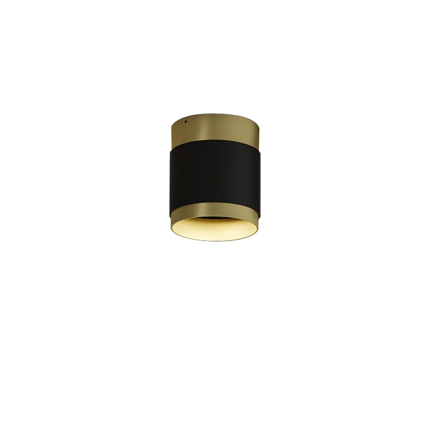 18W LED lubinis šviestuvas LUX, aukso/juodos sp., 3000K, P3989100ON