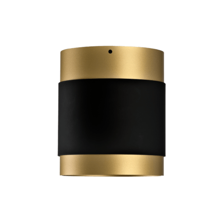 18W LED lubinis šviestuvas LUX, juodos/aukso sp., 2700K, P3989190ON