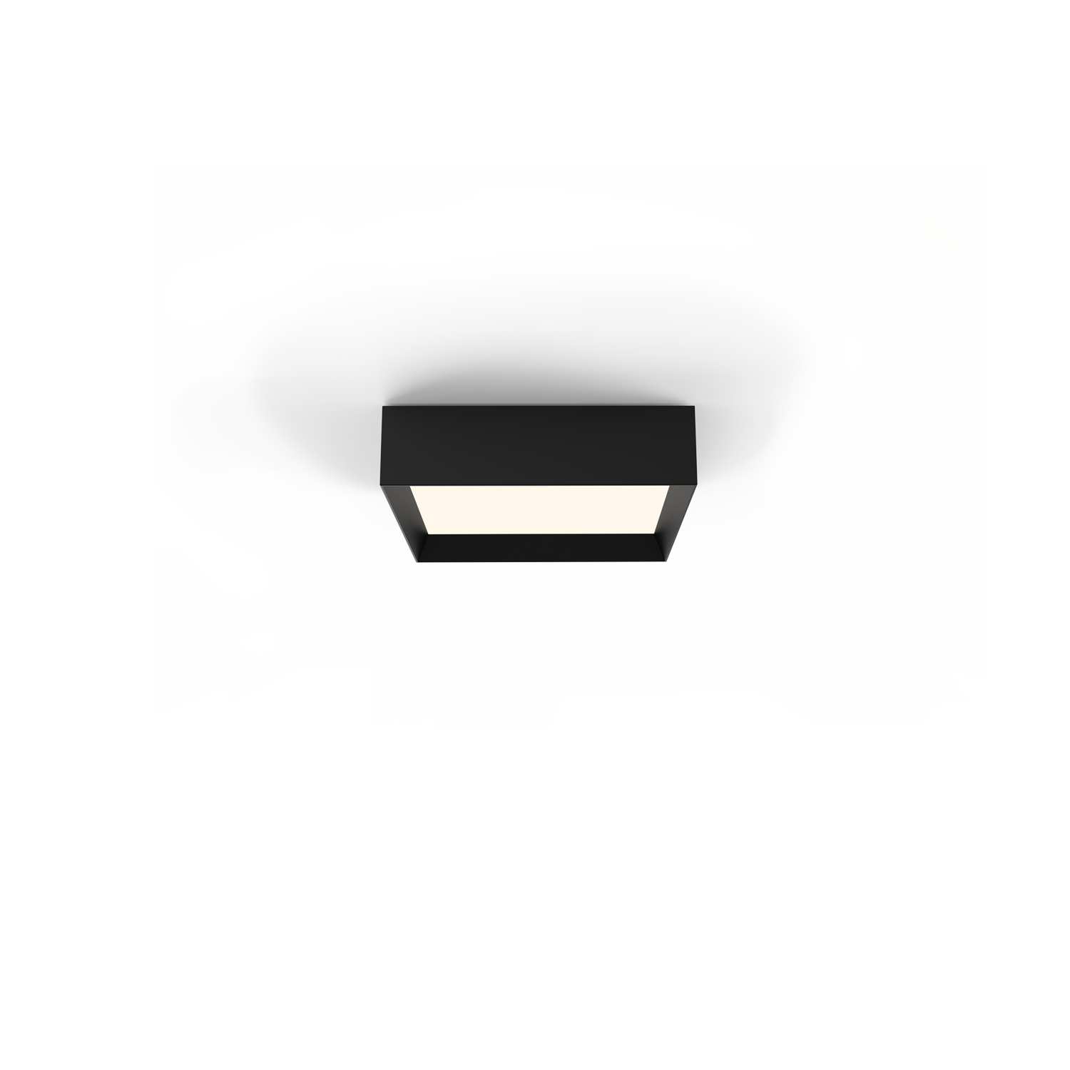 18W LED lubinis šviestuvas MUNICH, juodas, 2700/3000/4000K, P3759472N