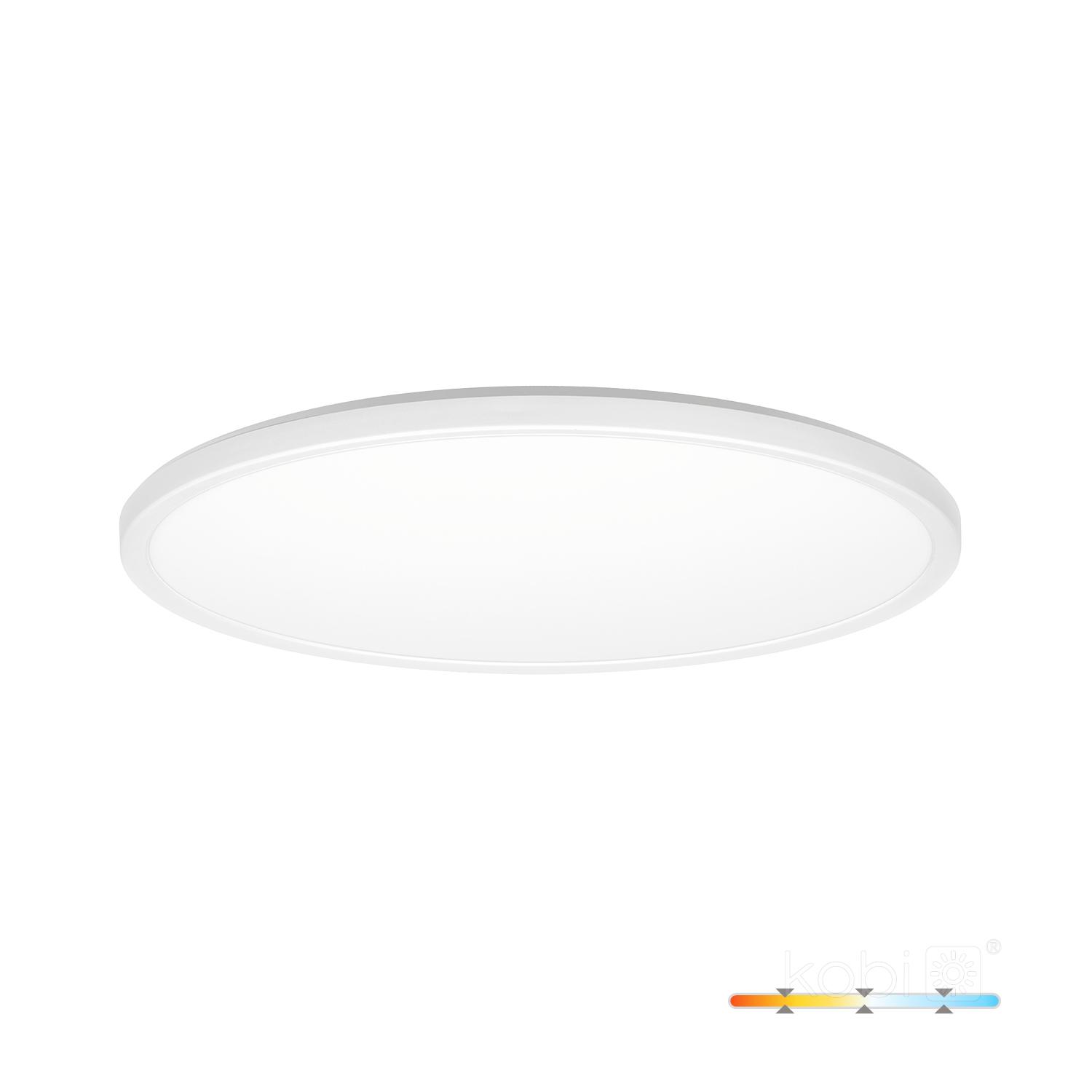 18W LED lubinis šviestuvas NIVERA CIRCLE, baltas, 3000/4000/6000K, IP54