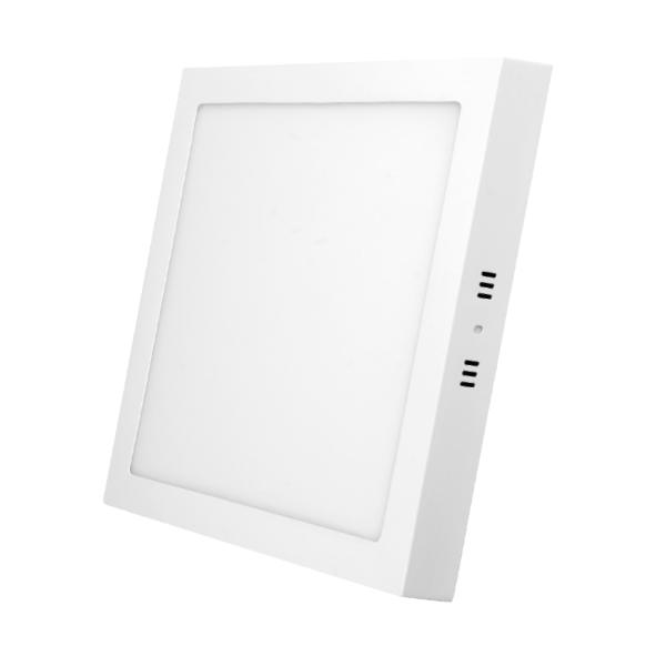 18W LED paviršinė panelė, balta, 2700K
