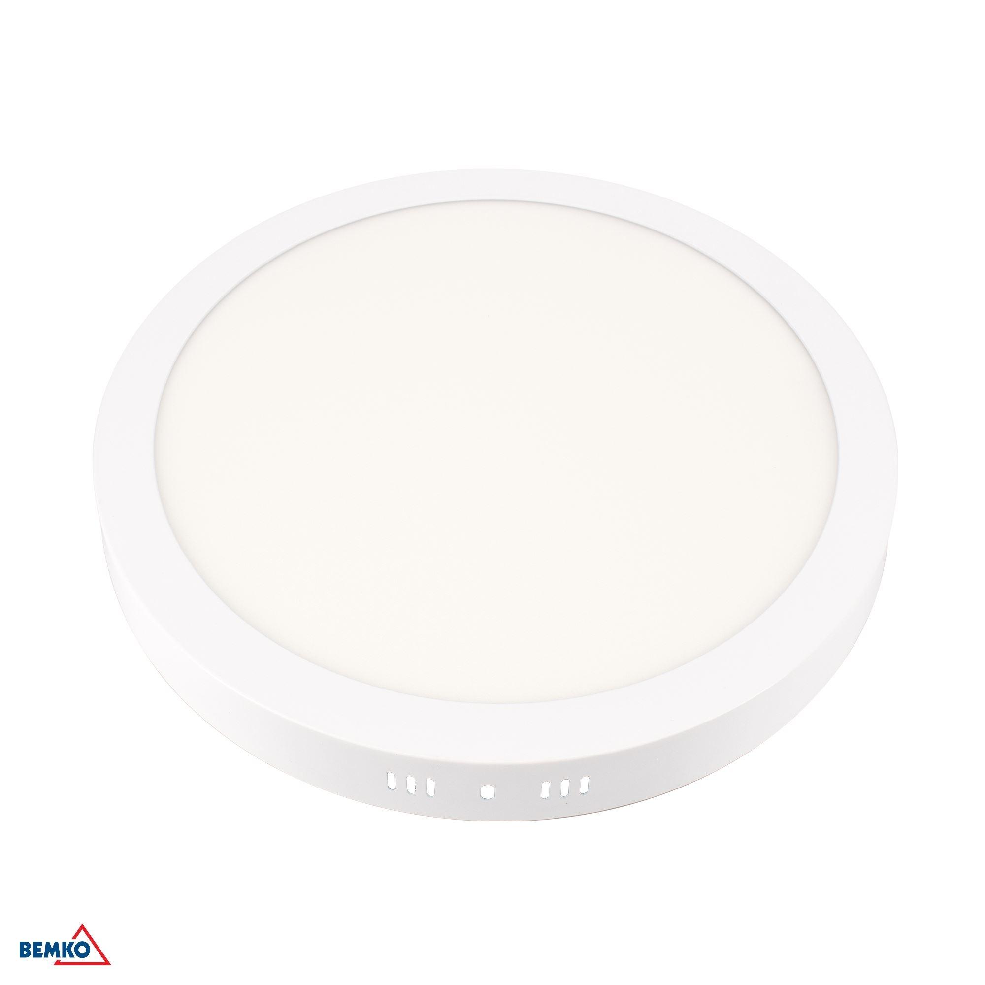 18W LED paviršinė panelė TALAR SLR, balta, 4000K