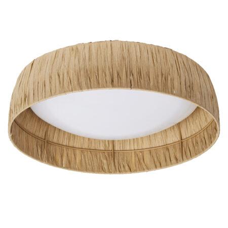 18W LED paviršinis šviestuvas BAMBOO, rudas, 3000K