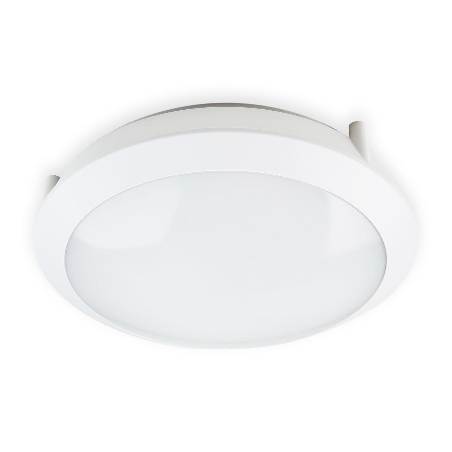 18W LED paviršinis šviestuvas DEFENDER, baltas, 4000K