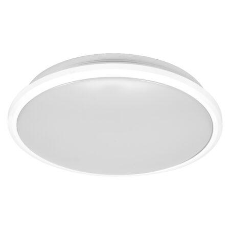 18W LED paviršinis šviestuvas ESSENTIAL ORBIS, baltas, 3000K, su judesio davikliu
