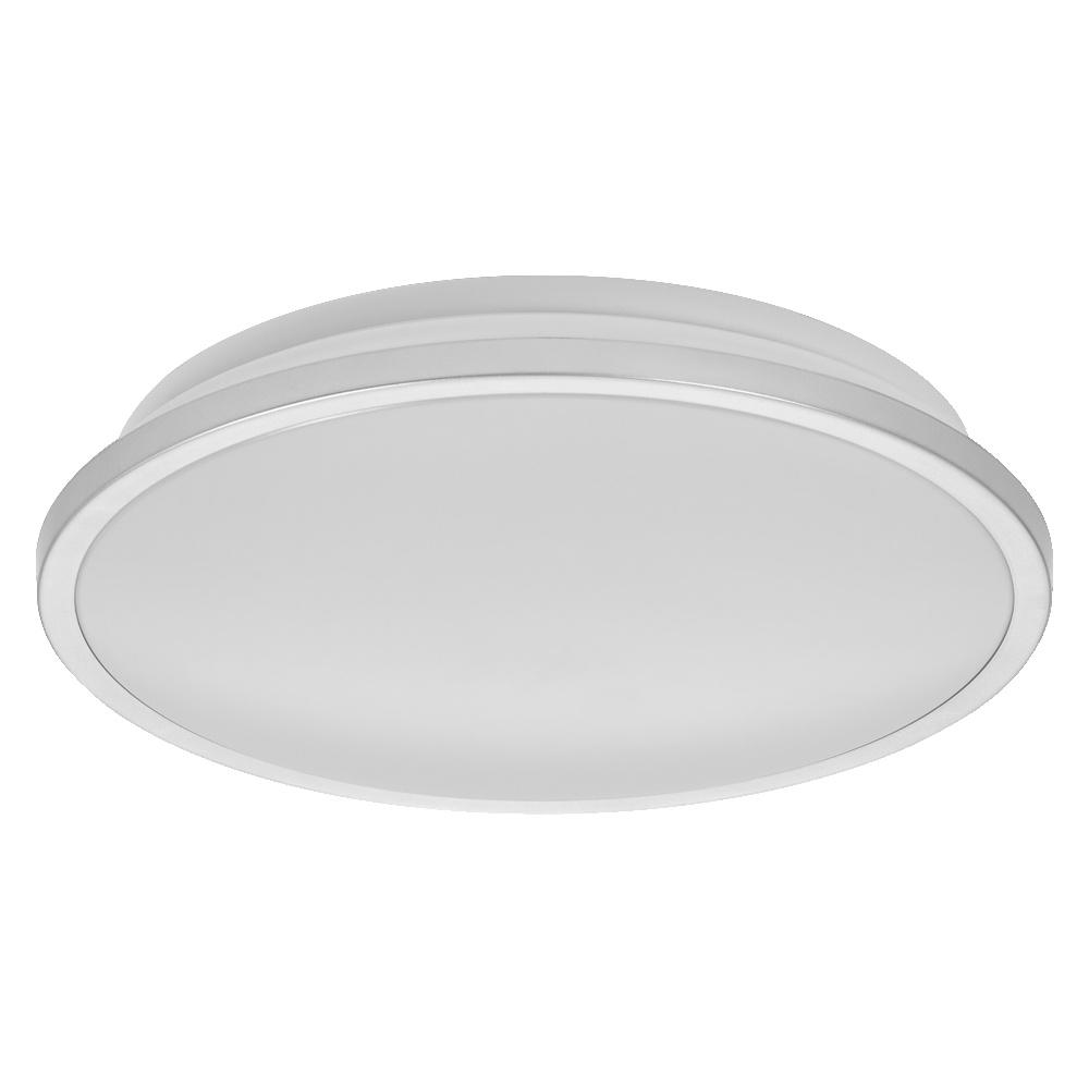 18W LED plafonas, chromo sp., 3000/4000K, IP44