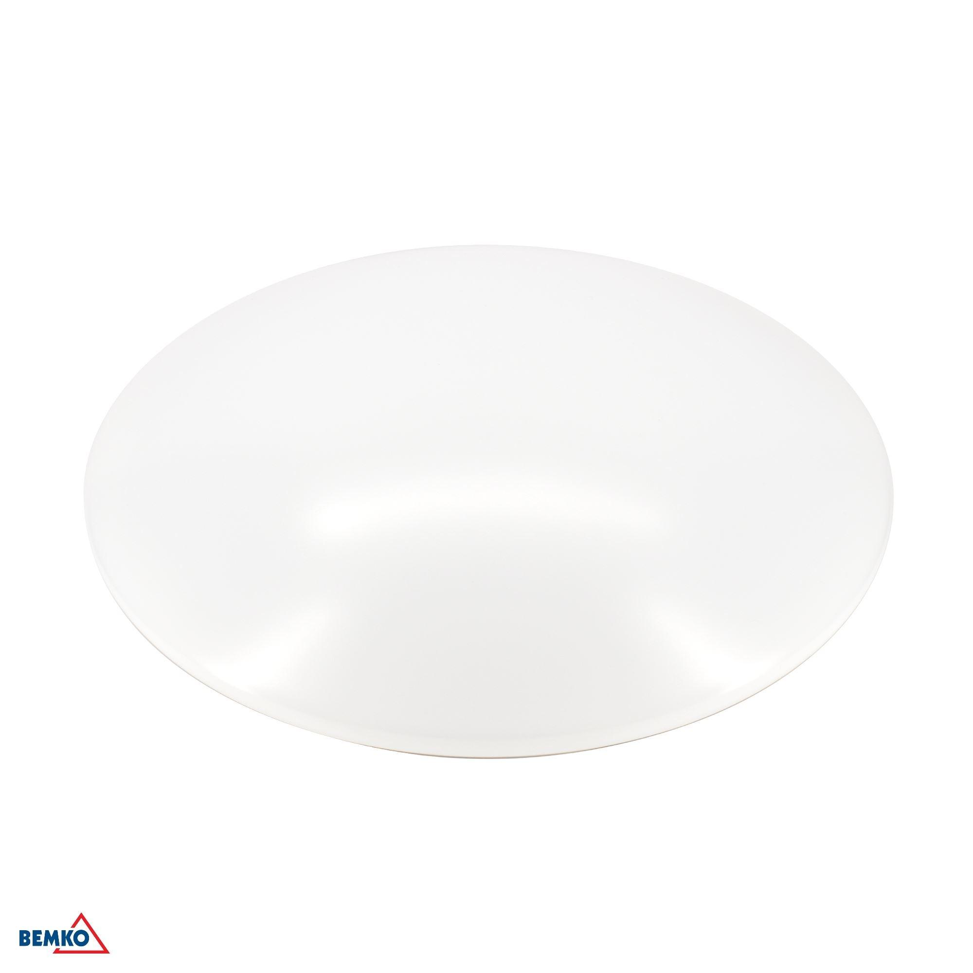 18W LED plafonas PLATO, baltas, 3000K, IP44