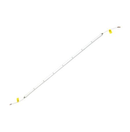 18W LED šviestuvas, montuojamas į NOVO bėgelį, baltas, 48V, 3000K, IP65, 02/1202-2