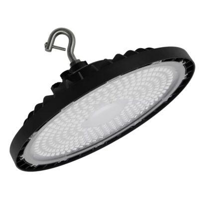 195W LED UFO šviestuvas HIGH BAY V, juodas, 4000K, 90°