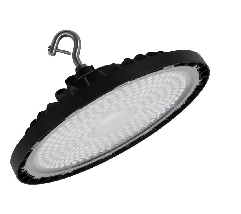 195W LED UFO šviestuvas HIGH BAY V, juodas, 4000K, 90°