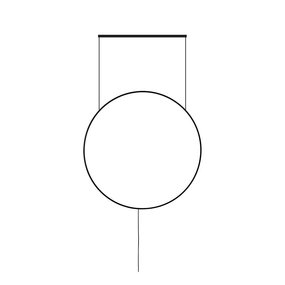 19W LED sieninis šviestuvas SHADOW, juodas, 3000K, 4250500 - Image 2