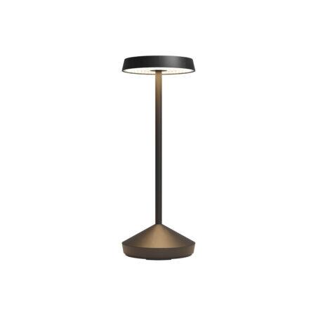 2,2W LED įkraunamas stalo šviestuvas SOPHIE, juodas, 2700/3000K, IP65, dimeriuojamas, su Micro USB jungtimi, 90319