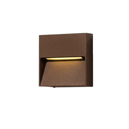 2,2W LED sieninis fasado šviestuvas NASHIRA, rūdžių sp., 2200/2700/3200/4000K, IP65, A2062071M
