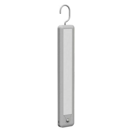 2,35W LED mobilus pakabinamas šviestuvas LINEAR USB, baltas, 4000K, su baterija ir judesio davikliu