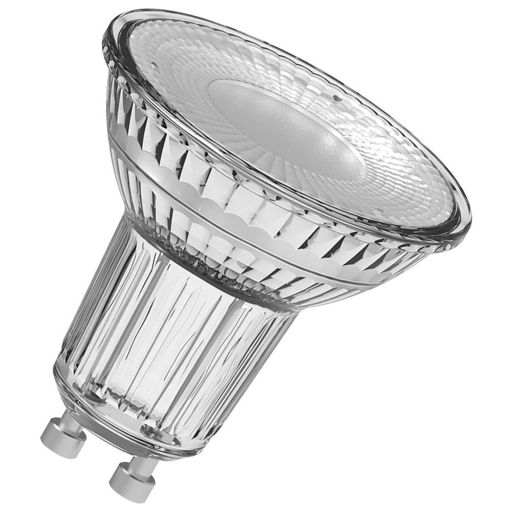 2,4W LED lemputė PAR16, GU10, PAR16, skaidri, 36°, 2700K