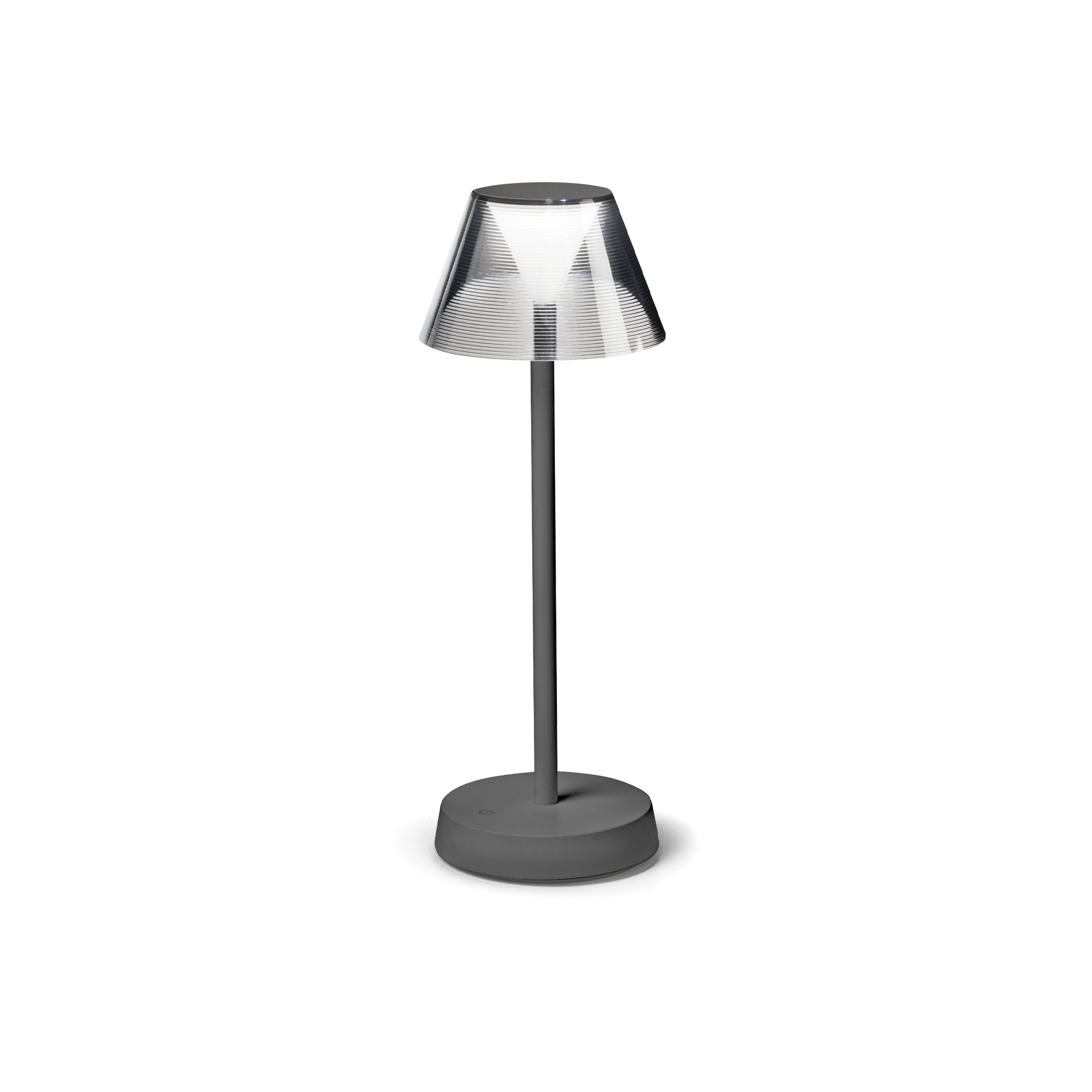 1,8W LED stalo šviestuvas LOLITA, pilkas, 3000K, dimeriuojamas, IP54, 286730