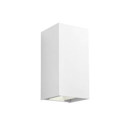 2 x 10W LED sieninis lauko šviestuvas VARY, baltas, 3000K, IP54, 90552