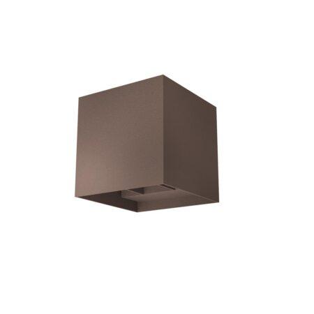 2 x 10W LED sieninis lauko šviestuvas VARY, tamsiai rudas, 3000K, IP54, 90298
