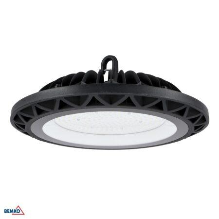 200W LED UFO šviestuvas VOYAGER, juodas, 4000K, IP65, 110°