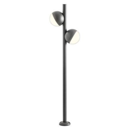 20W LED pastatomas lauko šviestuvas MAGNUS, tamsiai pilkas, 3000K, IP54, 90559